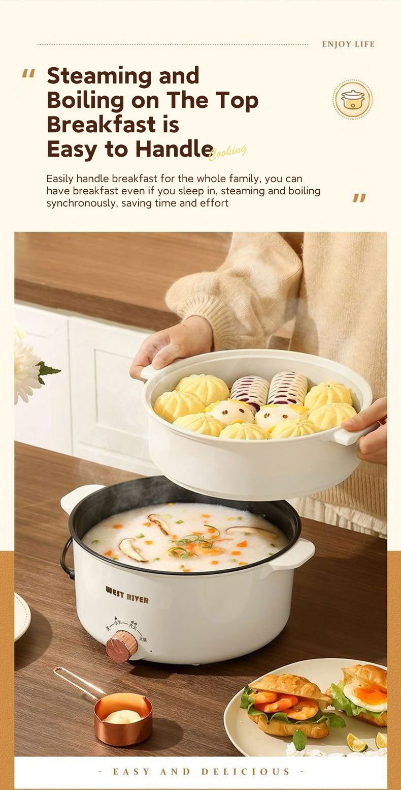 LANAI 5L Multifunctional Electric Cooker 1000W Non Stick Rice Cooker ...