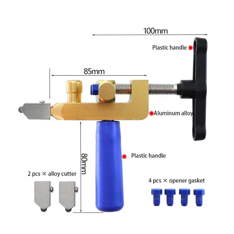 Integrated 2in1 Versatile Handheld Glass Tile Cutter Multifunctional ...