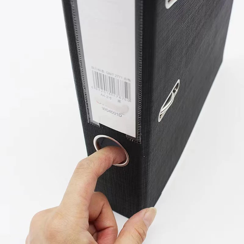 Folder A4 Long Side 2 Ring Lever Type File Clip Thick Durable Folder ...