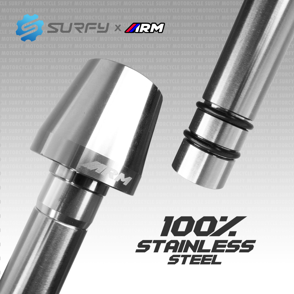 【24H Ship】2Pcs Bar End Balancer 100% Stainless Steel 411 Grams Each ...