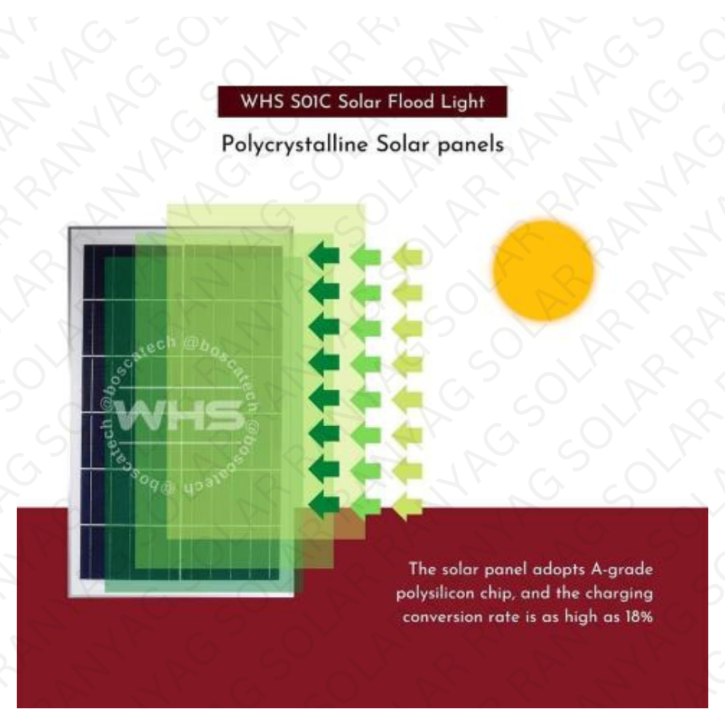 WHS Solar Flood Light LED 25W, 40W, 60W with Solar Panel Remote Control ...