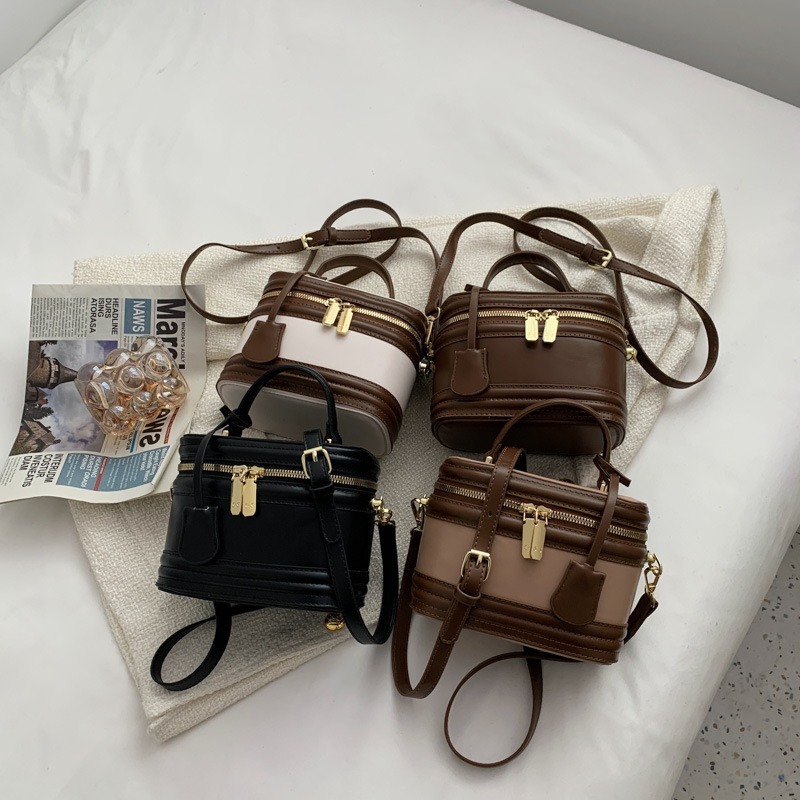 COD Fashion Handbag Leather Women Shoulder Bag Crossbody Bag Bucket Bag ...