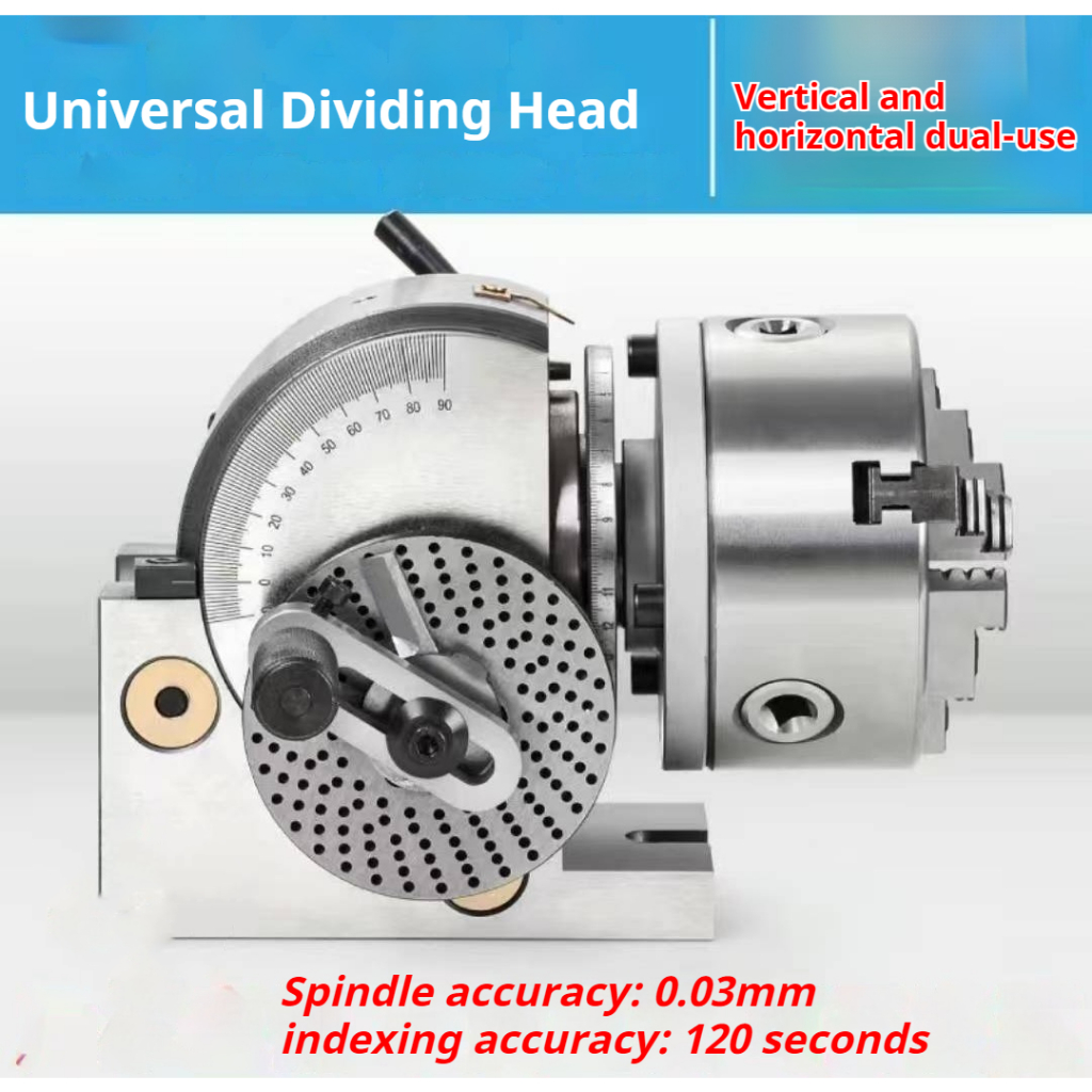 BS-0 4/5 inch 100mm 125mm 3-Jaw Chuck Precision Semi with Tailtop 3-15 ...