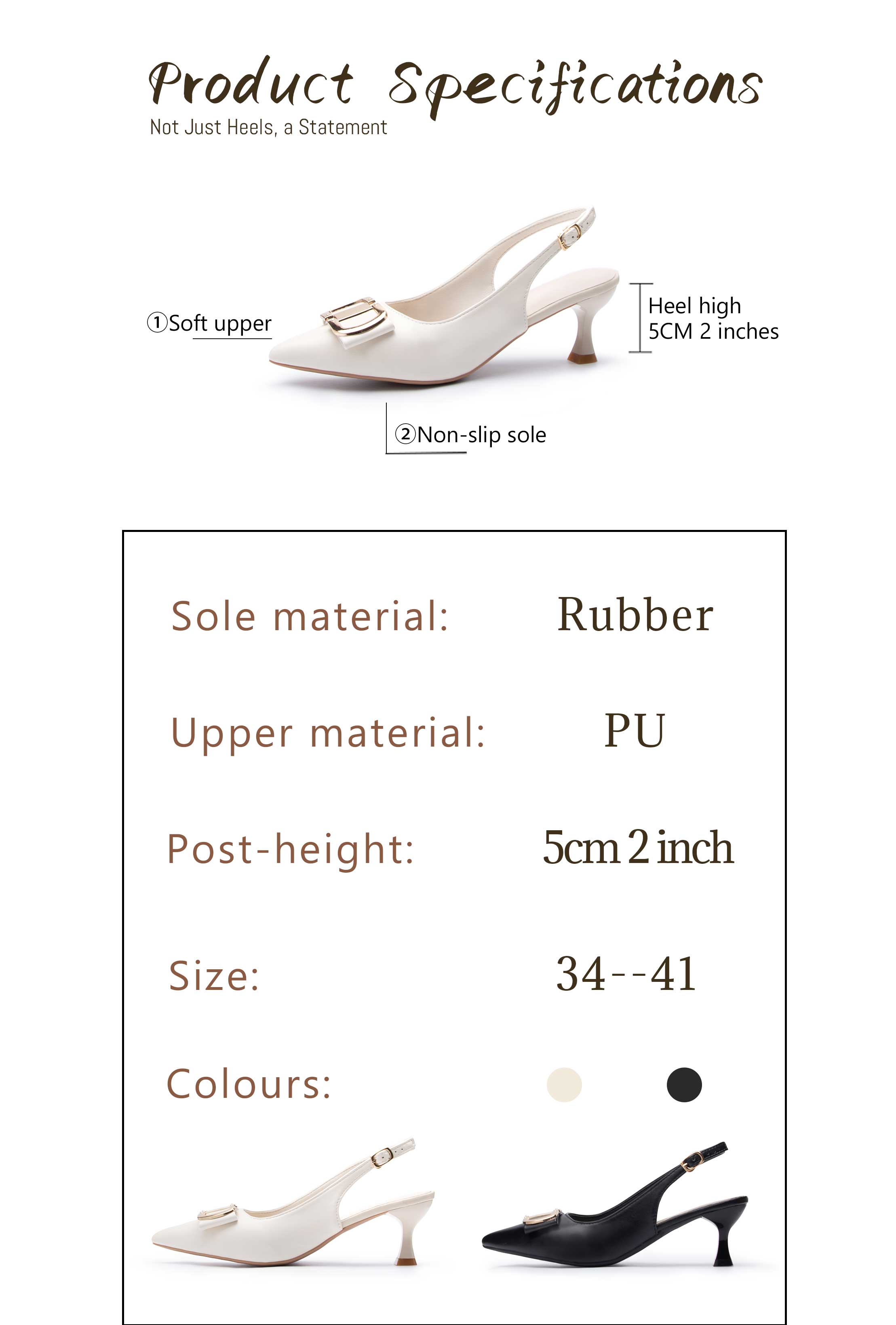 VONICA Beige Shoes with Heels Office Formal Shoes for Women | Shopee ...