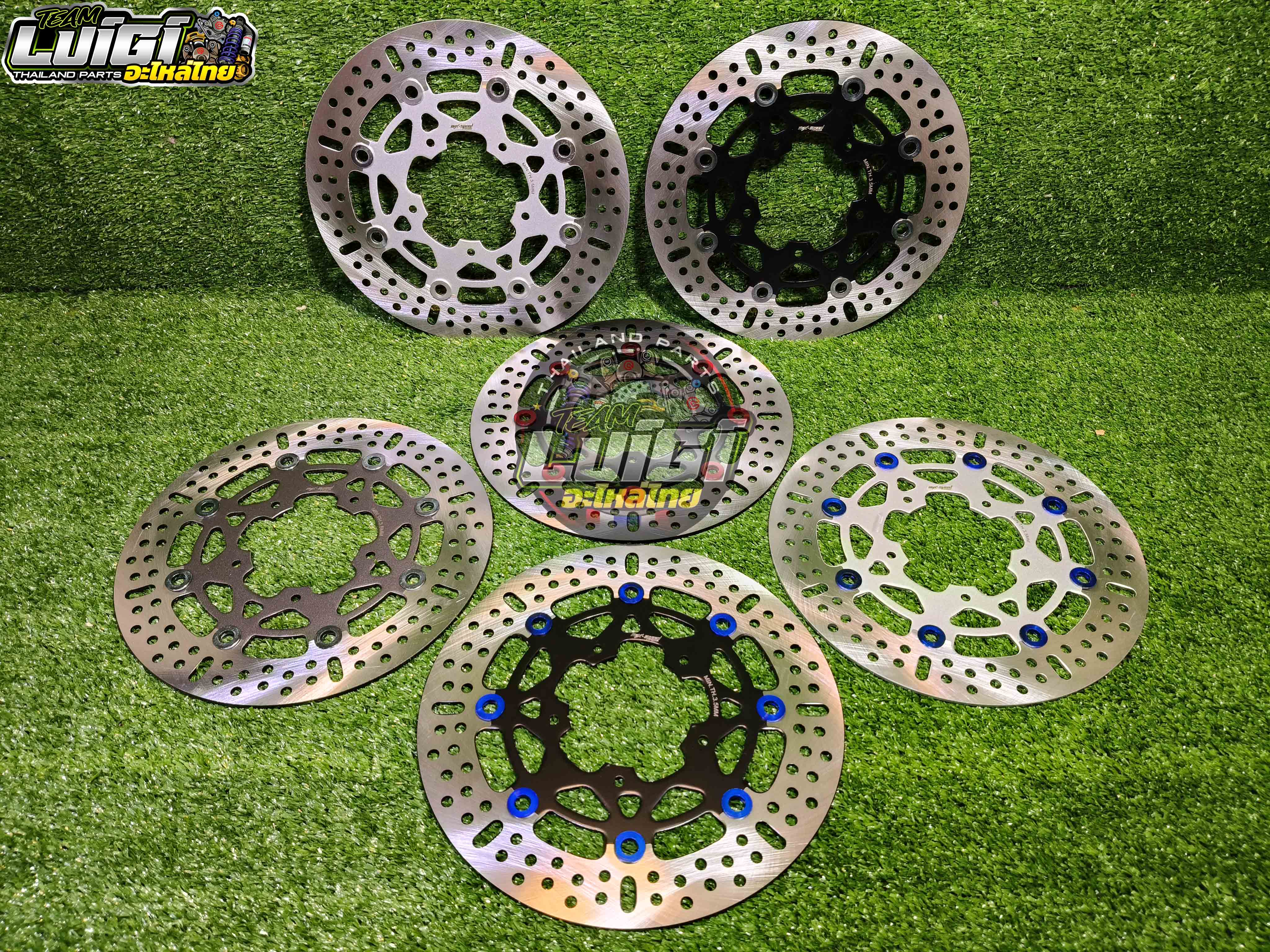 MAX SPEED CNC FLOATING DISC 260MM 5 HOLES WITH BRACKET HONDA CLICK 125 ...