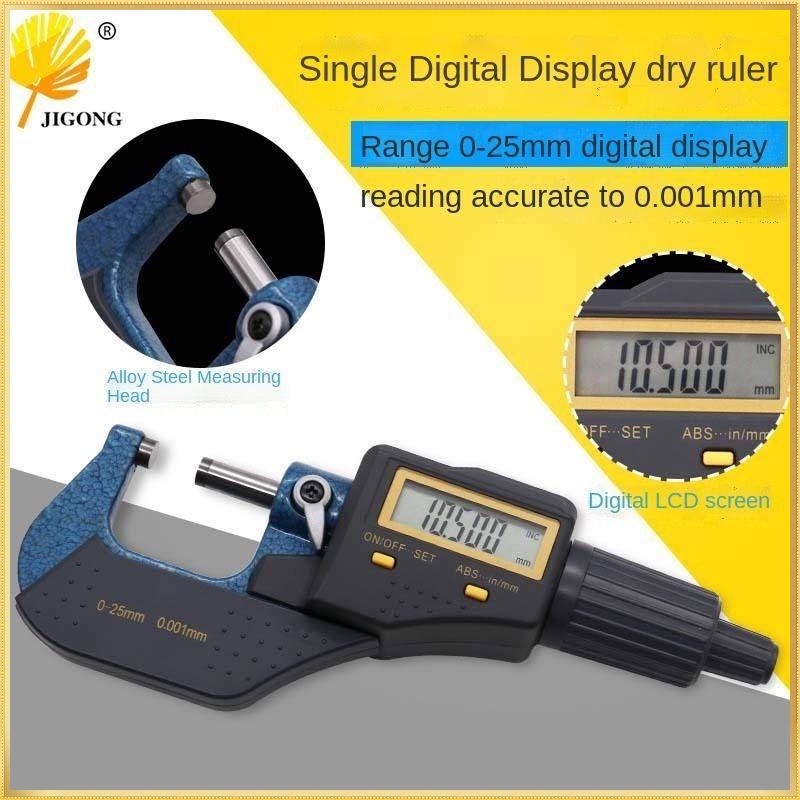 Digital Micrometer 0-25mm Electronic Digital Micrometer 0.001mm High ...