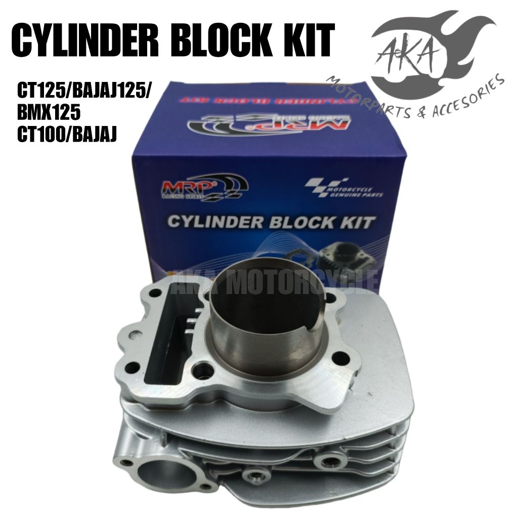 MRP-CYLINDER BLOCK KIT (8SET/1BOX) FOR CT100/BAJAJ-53mm/CT125/BAJAJ125 ...