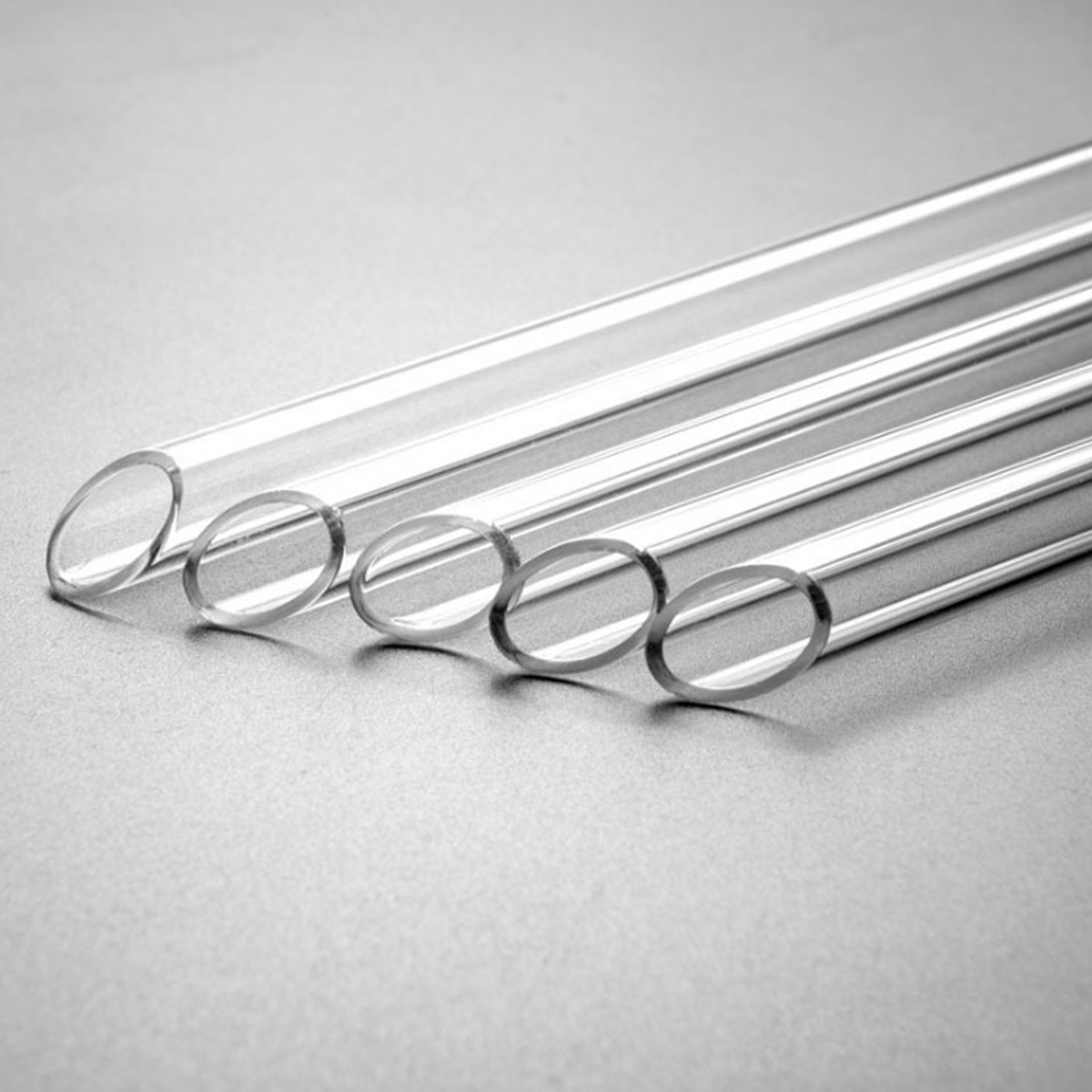 LK Clear Glass Straw Resistant Transparent Glass Wide Straw 20cm Can be ...