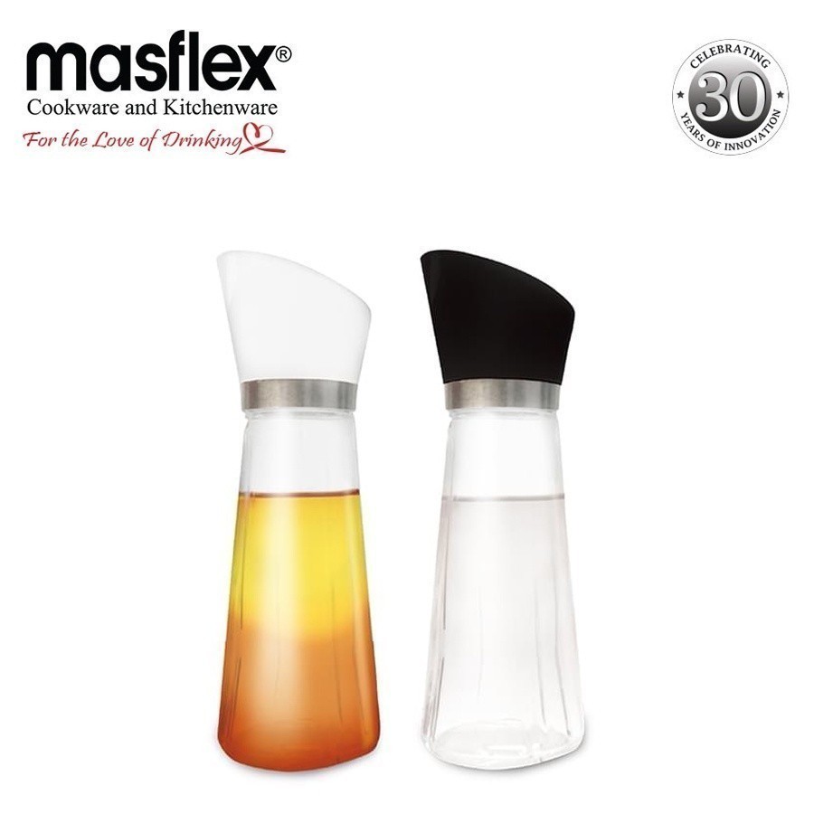 Balayko l Masflex 250 ml Capacity 2 Piece Oil & Vinegar Glass ...