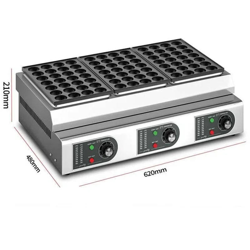 84/56 hole Electric octopus ball machine, double baking tray machine ...