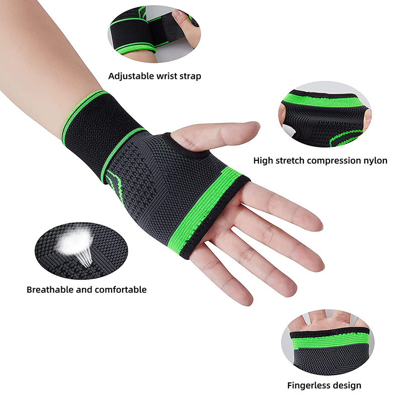 Gym Sports Wristband Wrist Protector Palm Guard Wrist Support ...