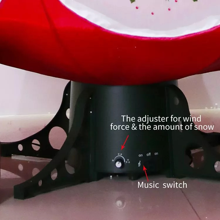 170cm Electric Snowing Christmas Tree Christmas Deer Head Hugger