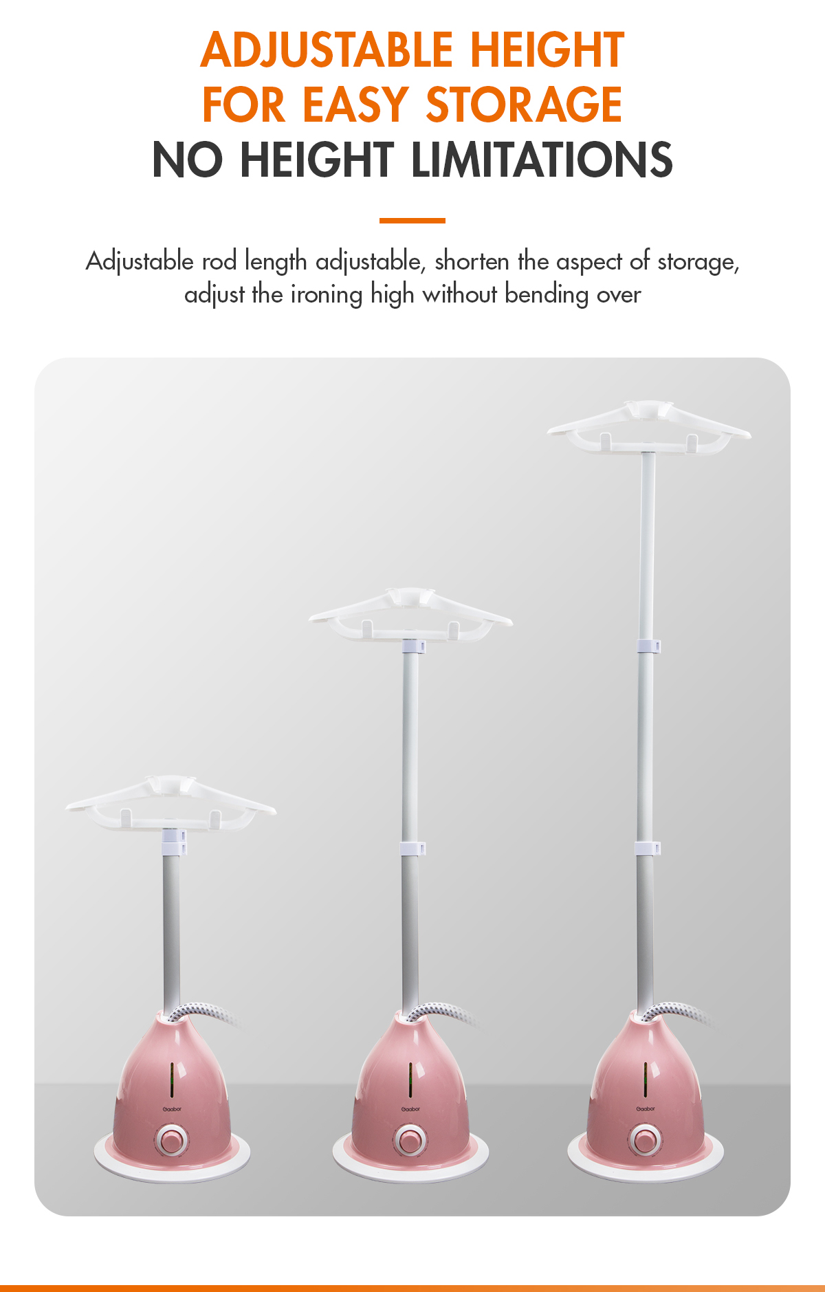 [Buy 1 Take 1] Gaabor Garment Steamer Quick Ironing 1.8L+ Gaabor