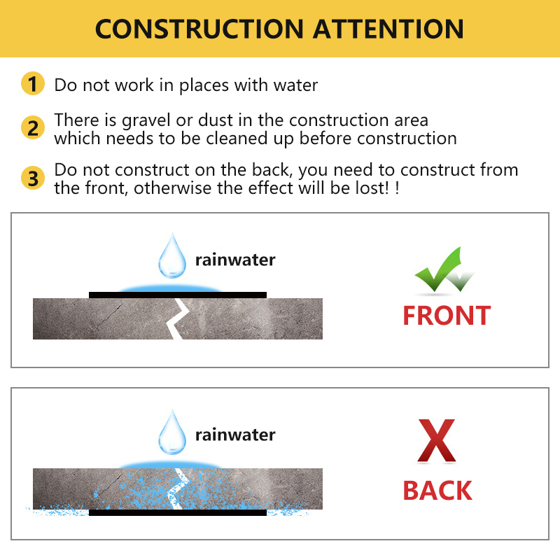 5Meter Aluminum Foil Butyl Waterproof Tape high Temperature Resistance