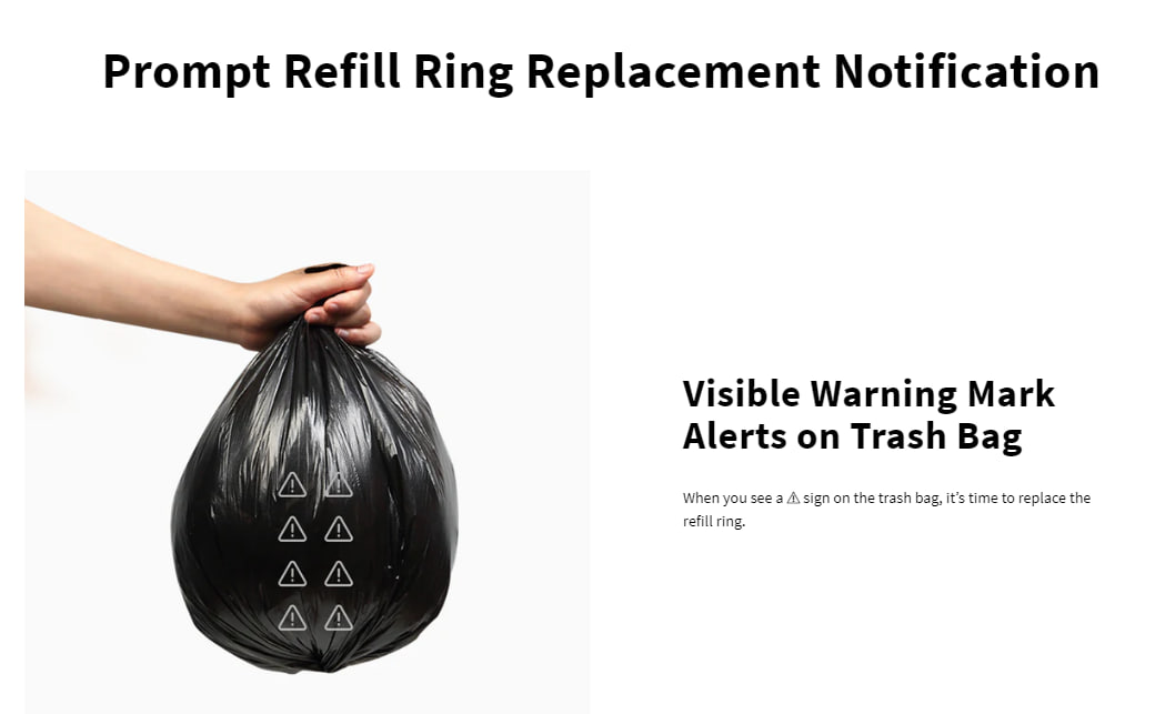 PETKIT REFILL RING (Trashbag) For PUROBOT Ultra Self Cleaning Litter ...