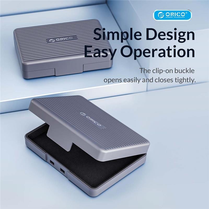 ORICO 3.5-Inch Hard Drive Protective Case Storage Box for HDD SSD with ...