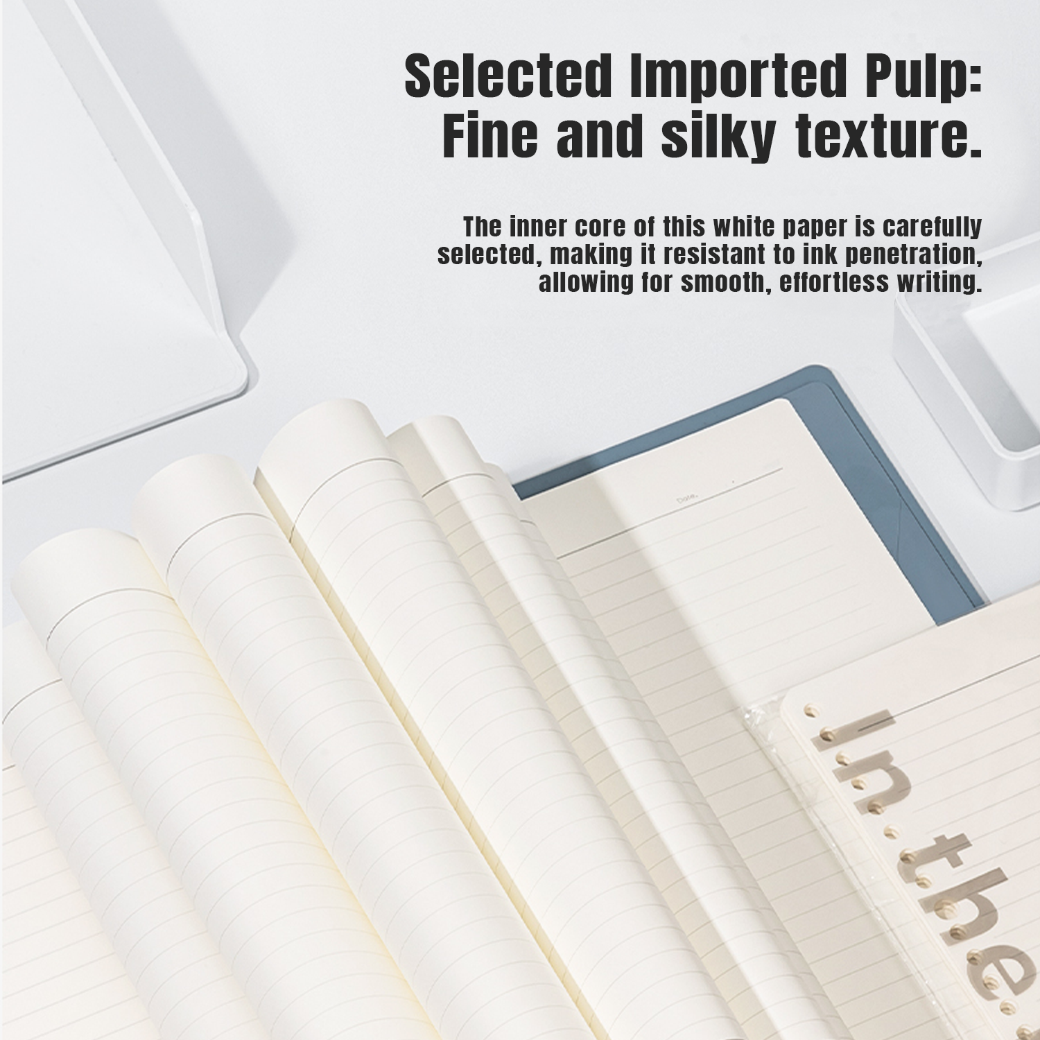 Deli NS310/NS312 NuSign A5 Lined/Grid Loose Leaf Notebook Refill 50 ...