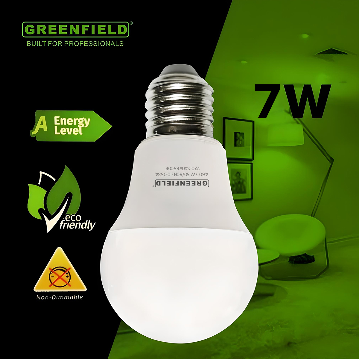 Greenfield LED Bulb 7W Daylight 3 pcs | Shopee Philippines