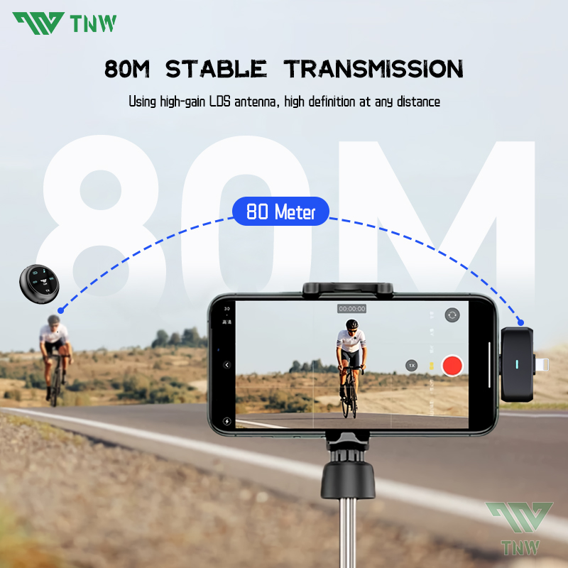 New Magnetic Wireless Lavalier Microphone Noise Canceling 3 thumbnail image