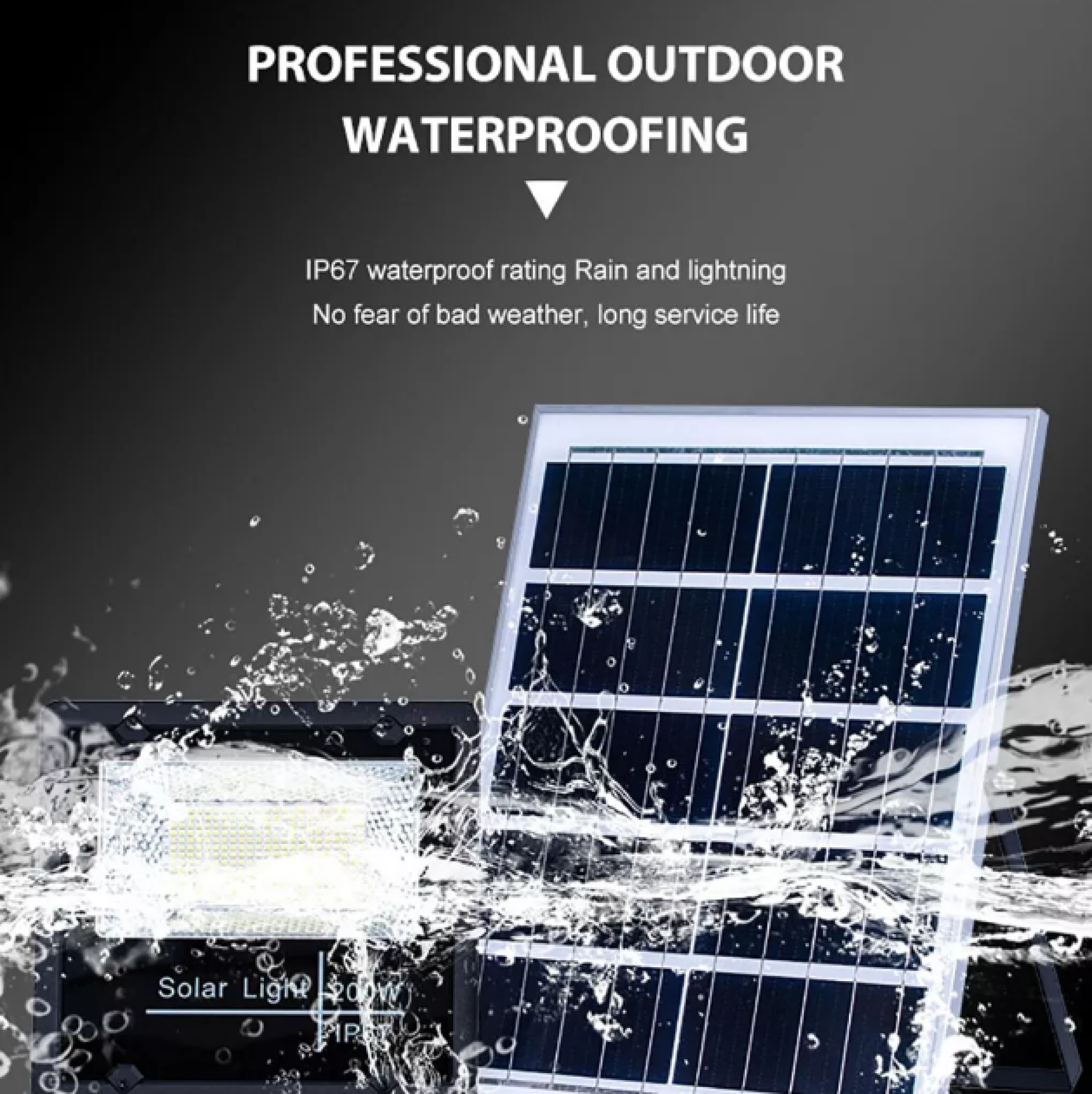 BUY 1 TAKE 1 Solar light outdoor waterproof 5000W LED Flood Light High ...