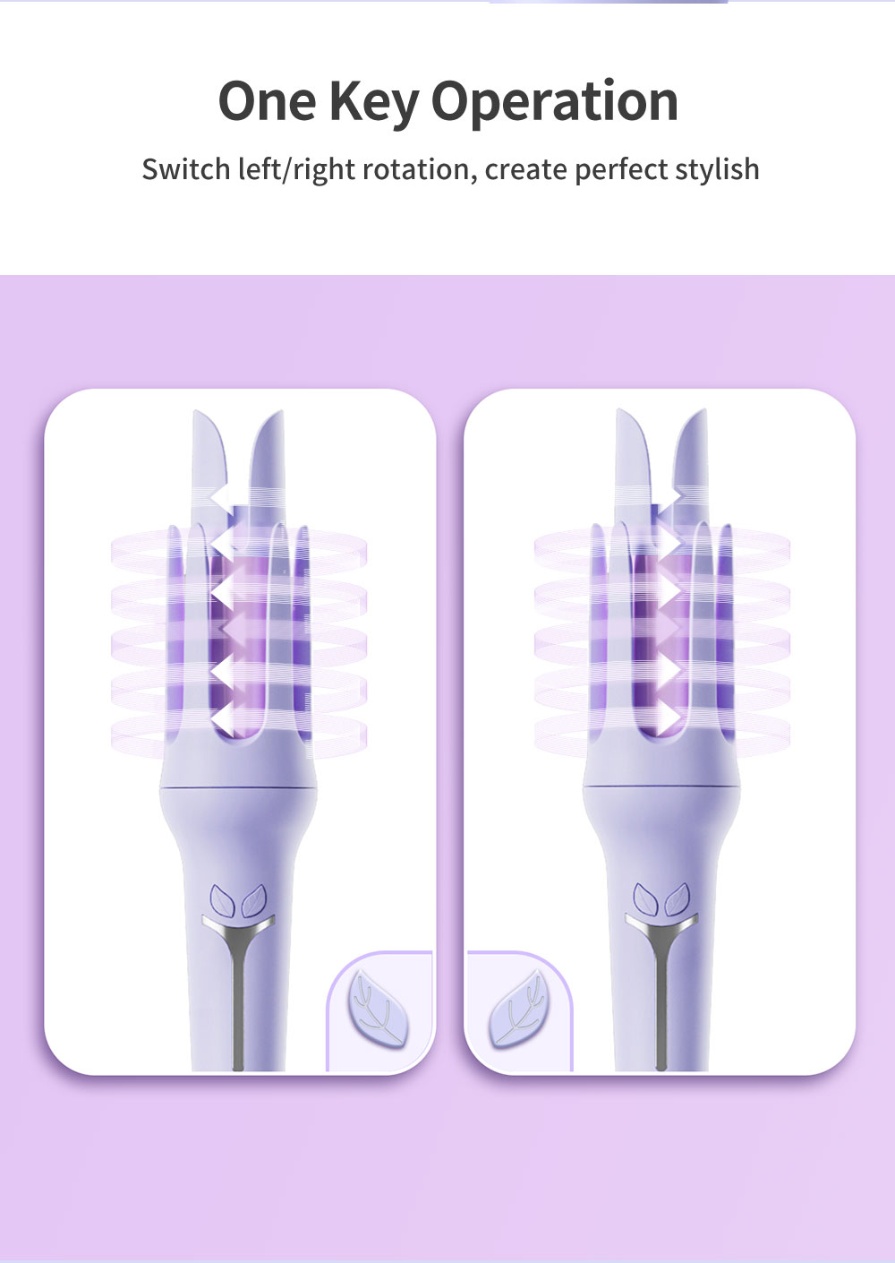 Simplus Automatic Hair Curler LED Screen Display 32mm | Shopee Philippines