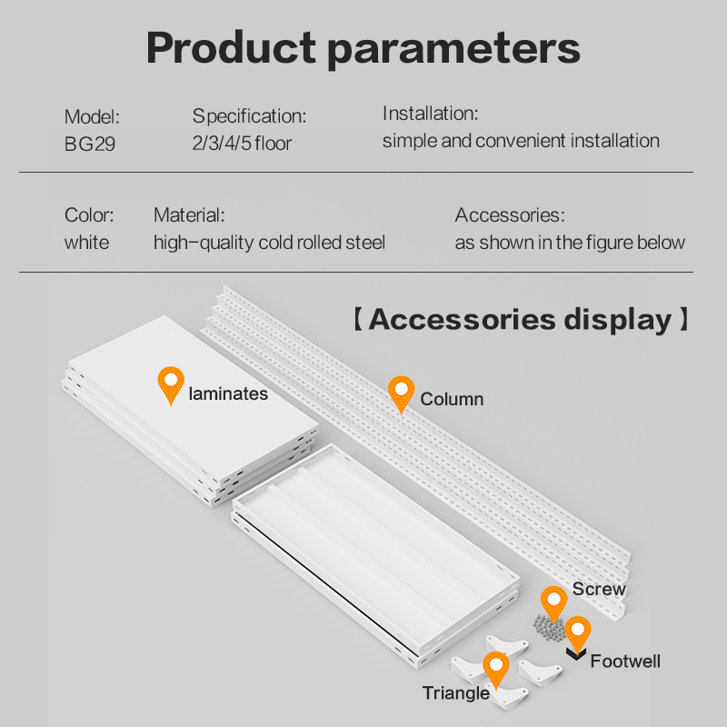 Metal Rack 5/6Layer Steel Rack Adjustable Rack Organizer Stainless ...