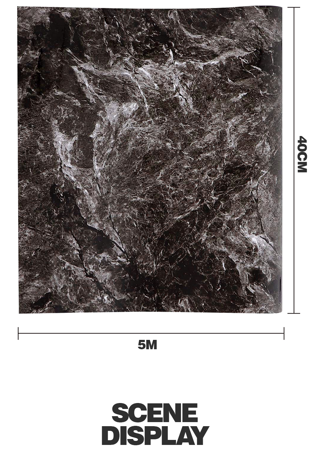Marble Wallpaper Wallpaper vinyl Countertop Film Self-Adhesive Kitchen ...