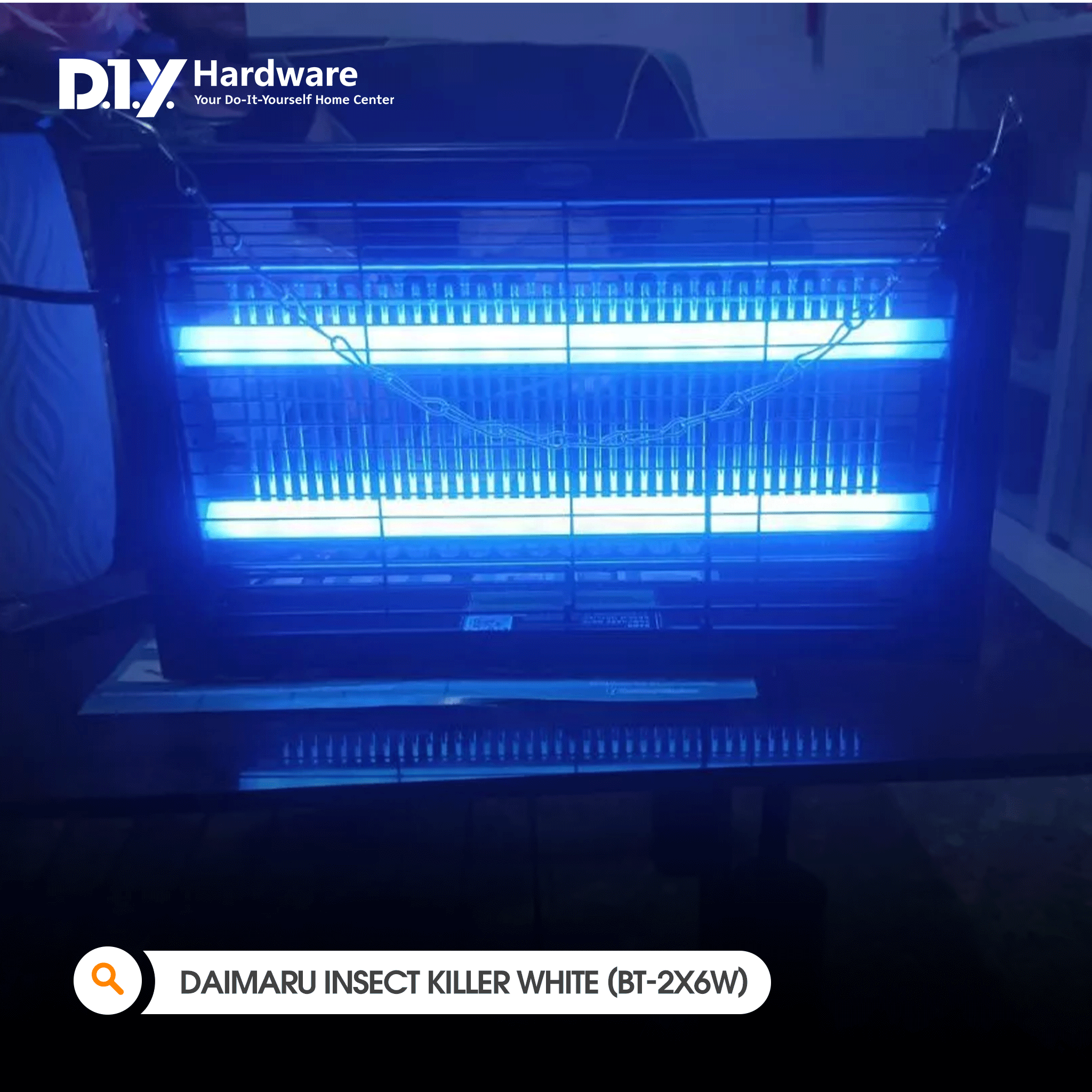 DAIMARU by DIY Hardware Insect Killer BT-2x6W (White) | Shopee Philippines