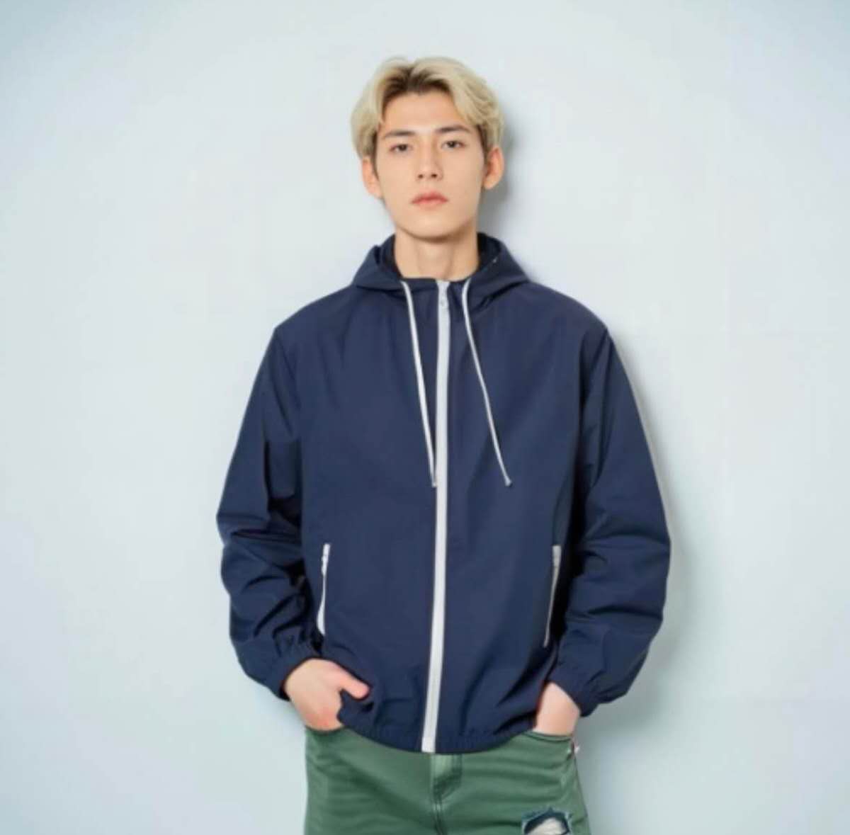 New Fashion Jacket with hoodies zipper Casual Motorcycle Bomber Jacket ...