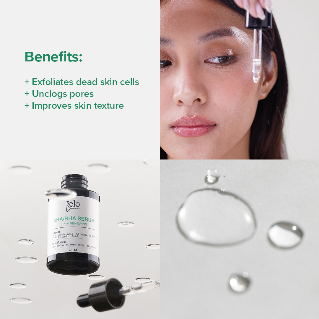 Belo Essentials AHA BHA Skin Renewing Serum 30mL | Shopee Philippines