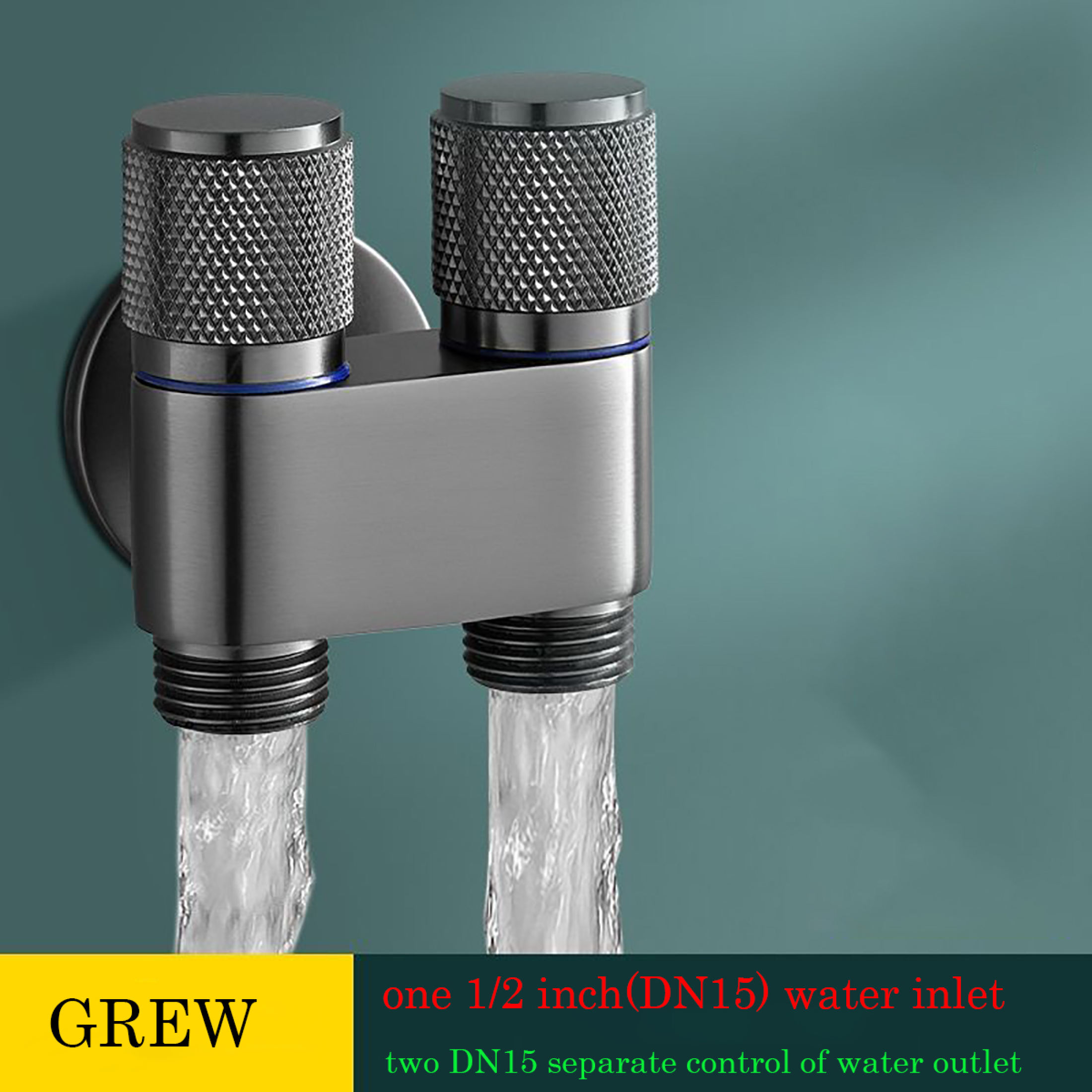 304 Stainless Steel Multi-Function Faucet Standard Spout Two Way Angle ...