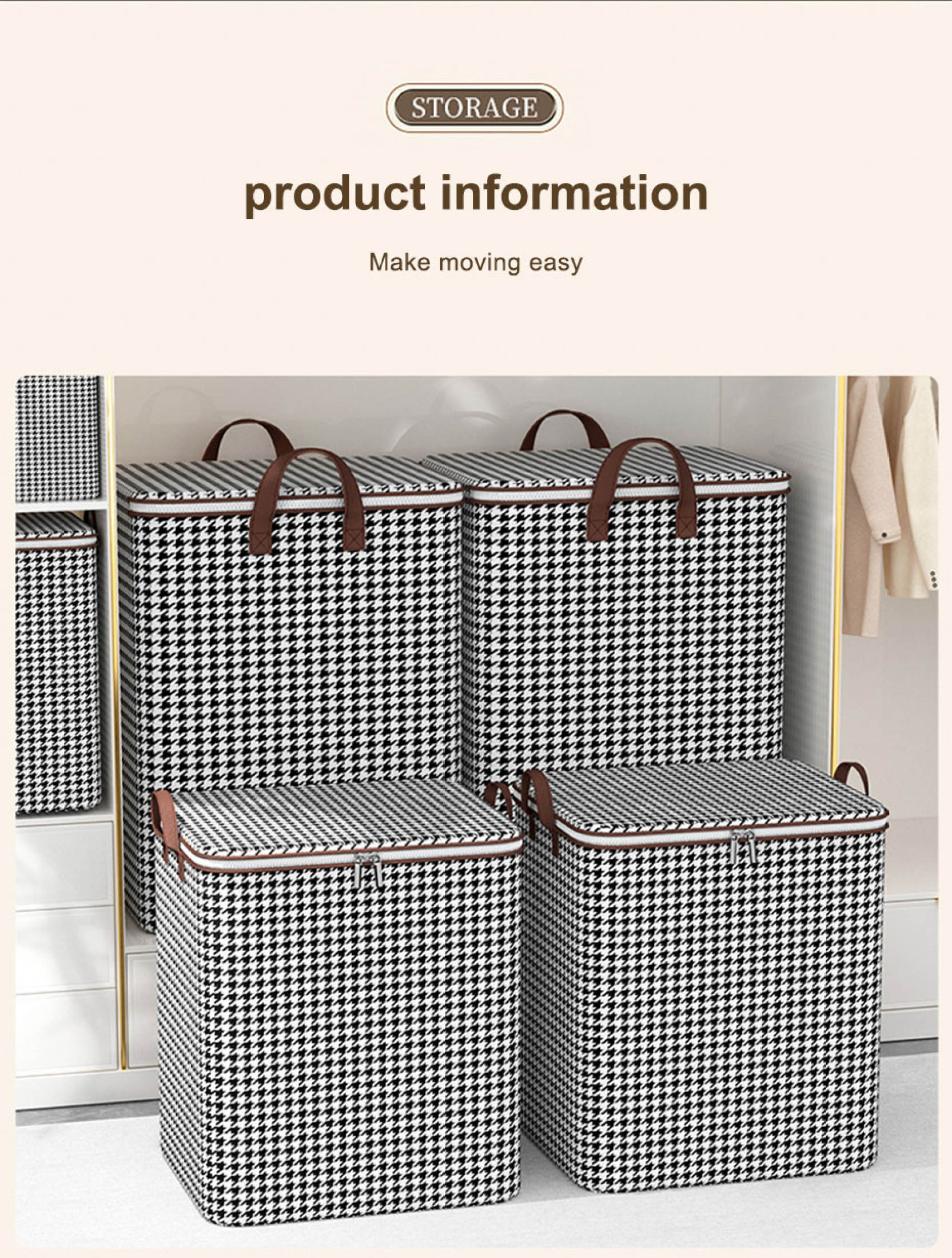 Clothes Organizer Box Foldable Storage Bag Lalagyan ng Damit Big ...