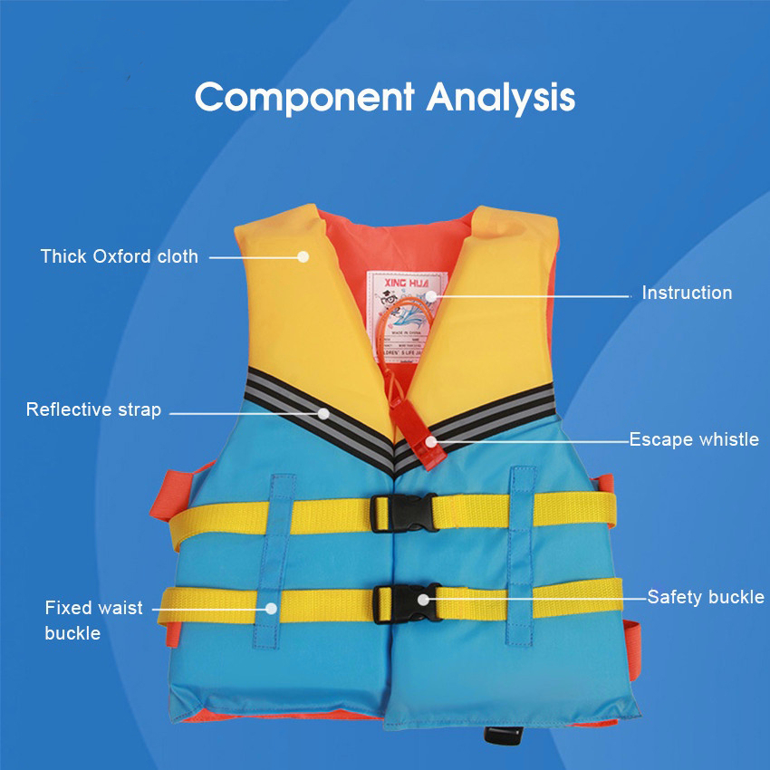 Life Vest Jacket Kids Marine Safety Life Jacket For Outdoor Water Sport ...