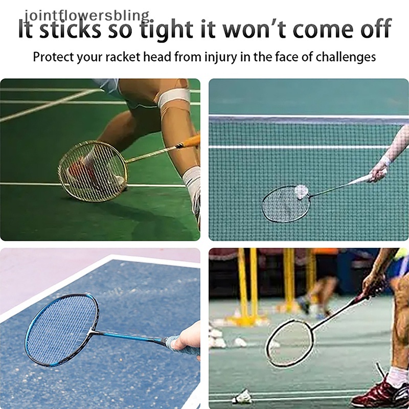Badminton Racket Head Protector Tape PU Anti Paint Off Wear Resistant ...