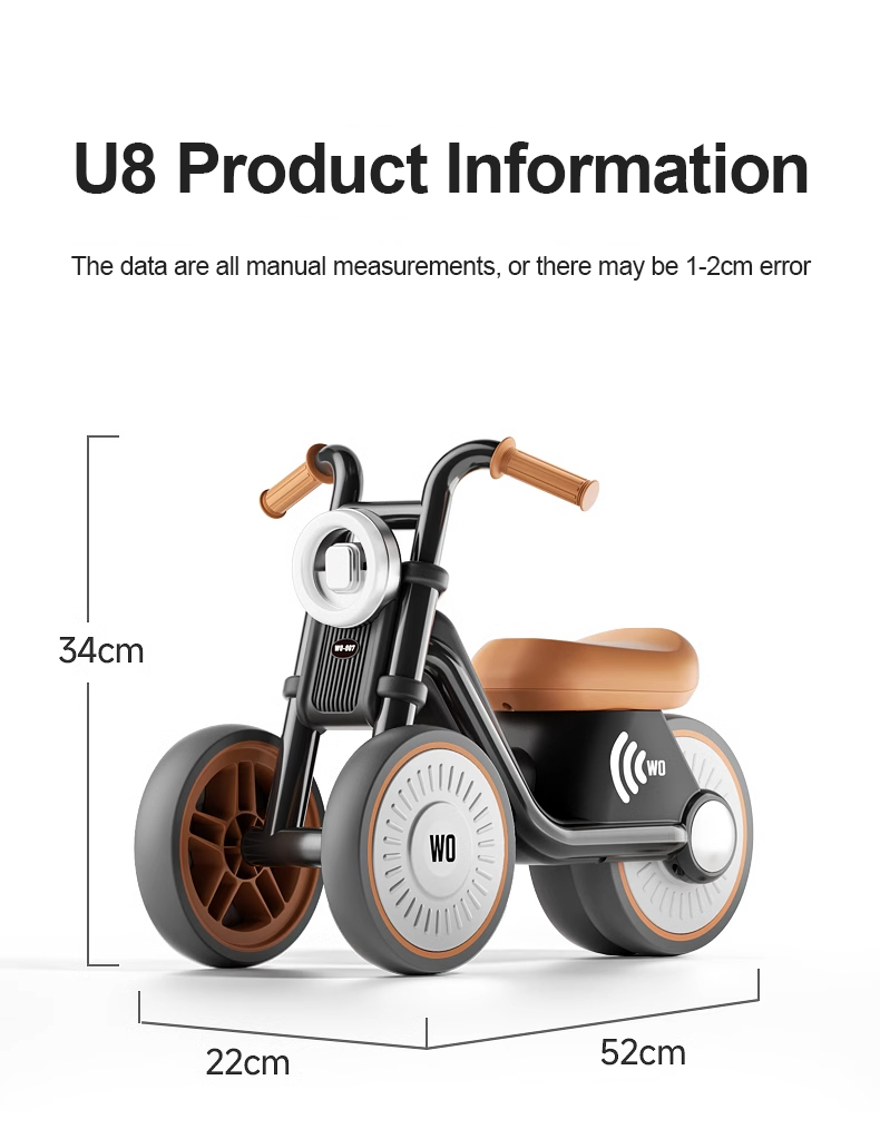 Harley-Prince Motorcycle Baby Walker - Sliding Balance Twister for Kids ...