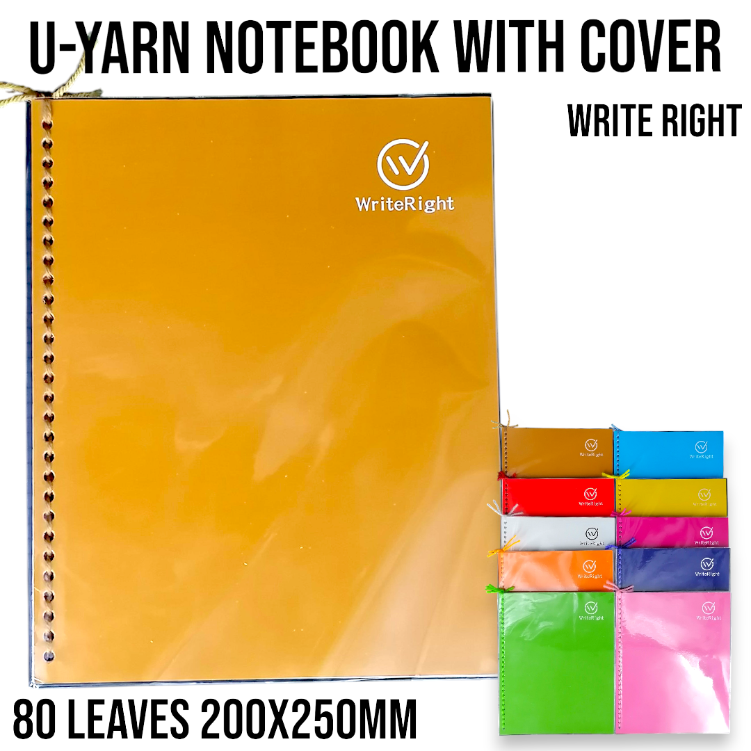 WRITERIGHT University Yarn Big Notebook 1Pc Classic Secondary Student ...