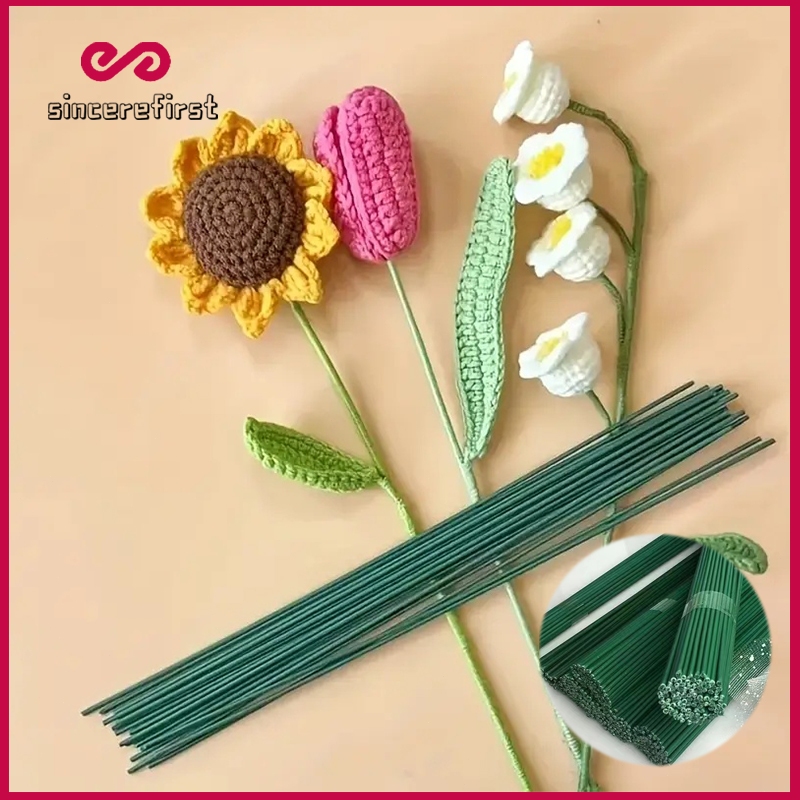 Pleayietoopiatiey DIY Zijden Bloemen Wire Mesh Materialen Drop-vormige
