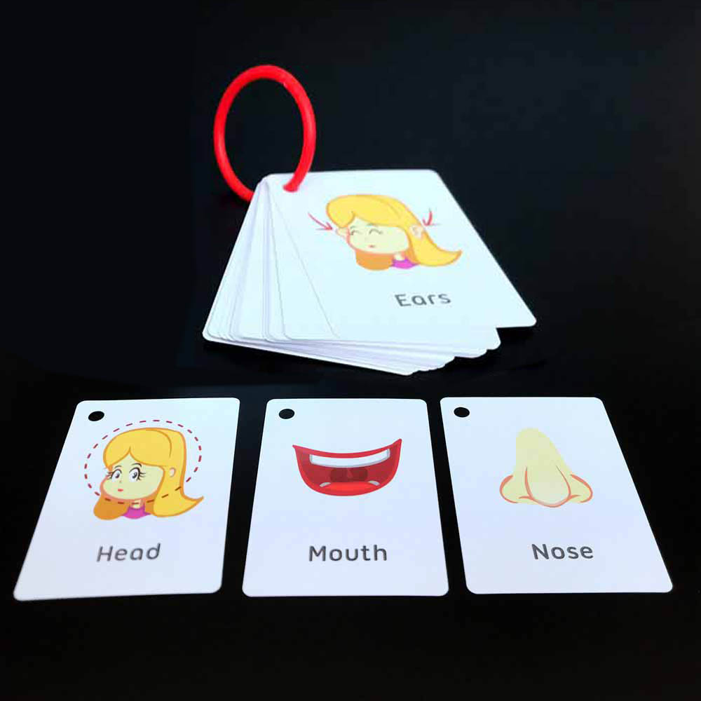 Early Kid Learn Flash Cards Educational Toys Preschool Color Shape ...
