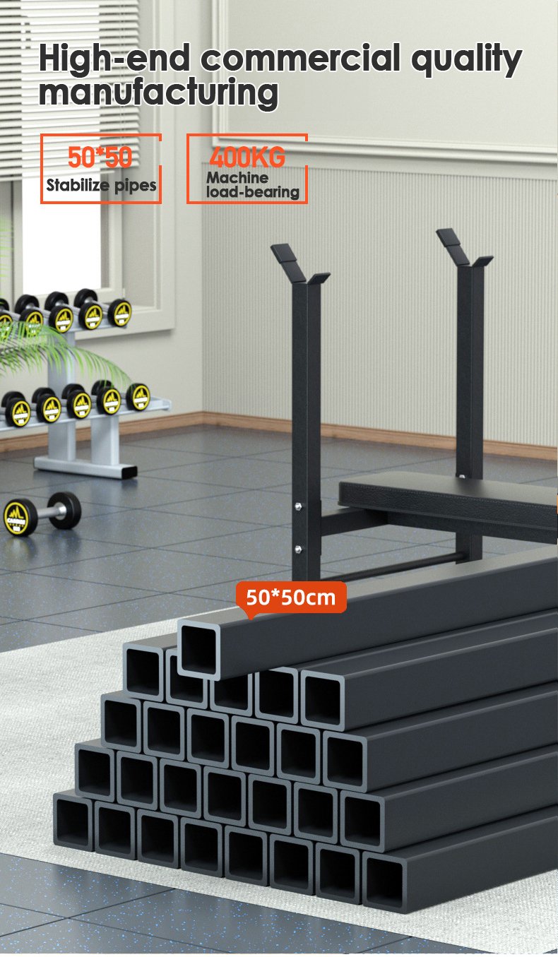 Bench press weight bench set with flat bench Foldable bench bench Squat ...