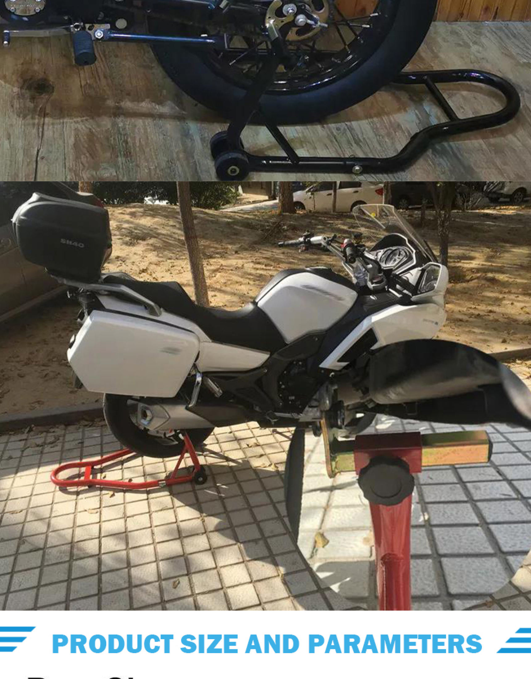 Rotatable Paddock Stand and Paddock Stand Heavy Duty(Universal for Big ...