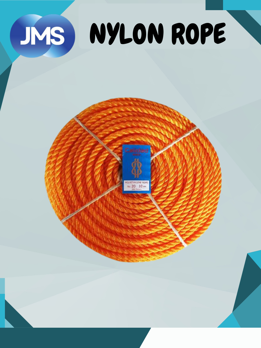 [JMS] Nylon Rope High Quality 200M #16 8mm ,#18 9mm ,#20 10mm ,#22 11mm ...