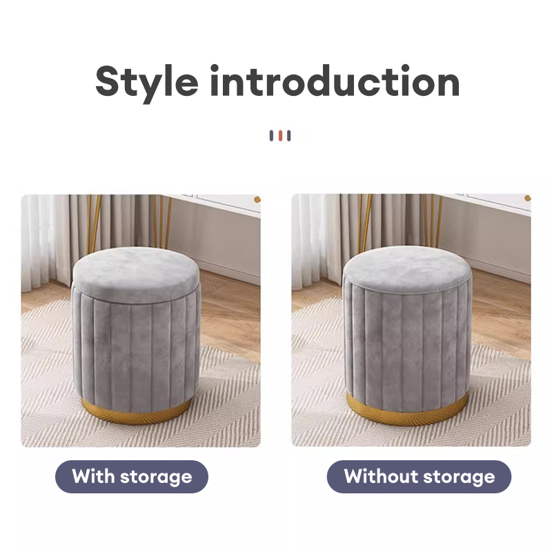 Storage Stool solid wood sofa stool for mini living room bedroom small ...