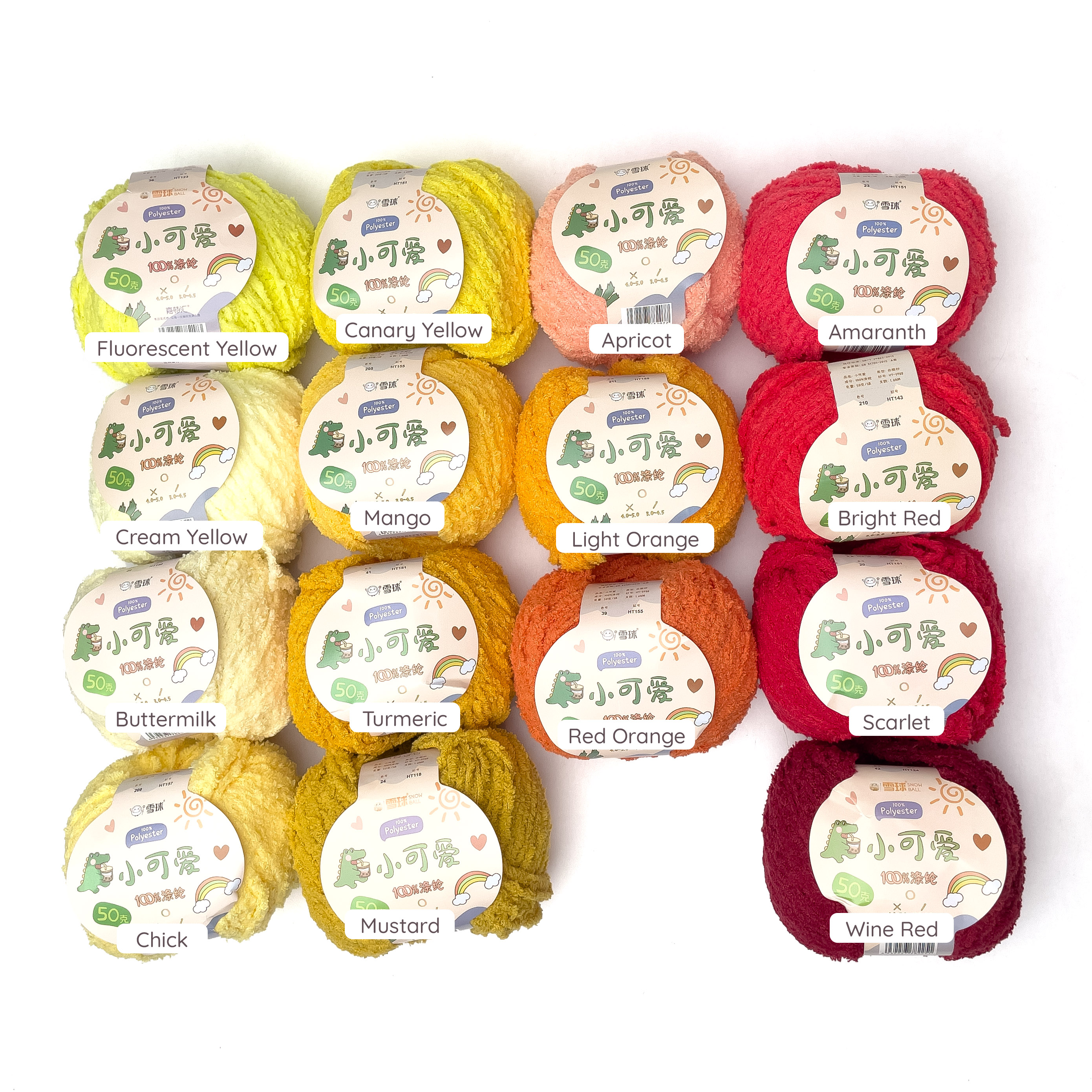 [Snowball Brand] Cutie Fluffy Yarn Thin Coral Fleece Sherpa 3ply ...