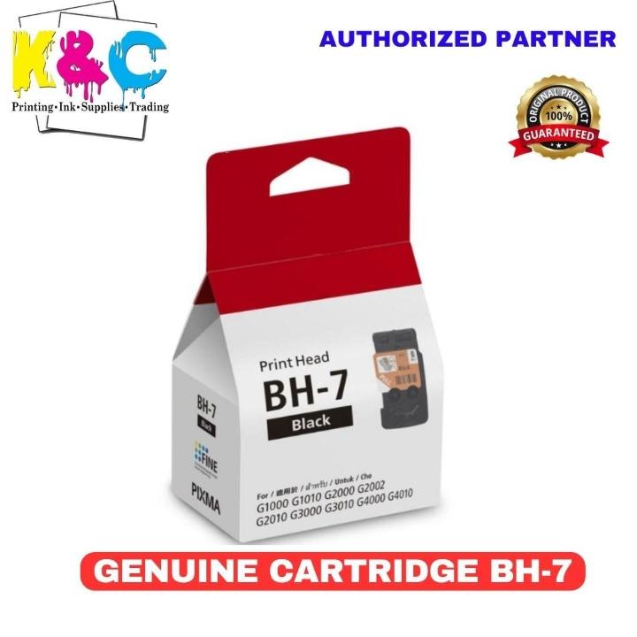Genuine BH-7 and CH-7 Ink Print Head Cartridges G1000 | G2000 | G3000 ...