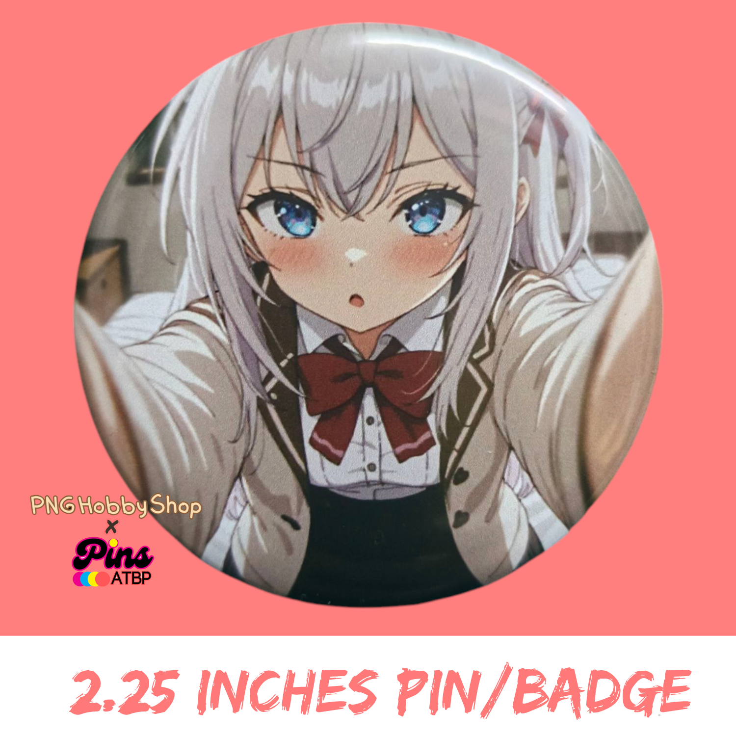 Shorekeeper Wuthering Waves Collectible Anime Photocard Button Pin ...