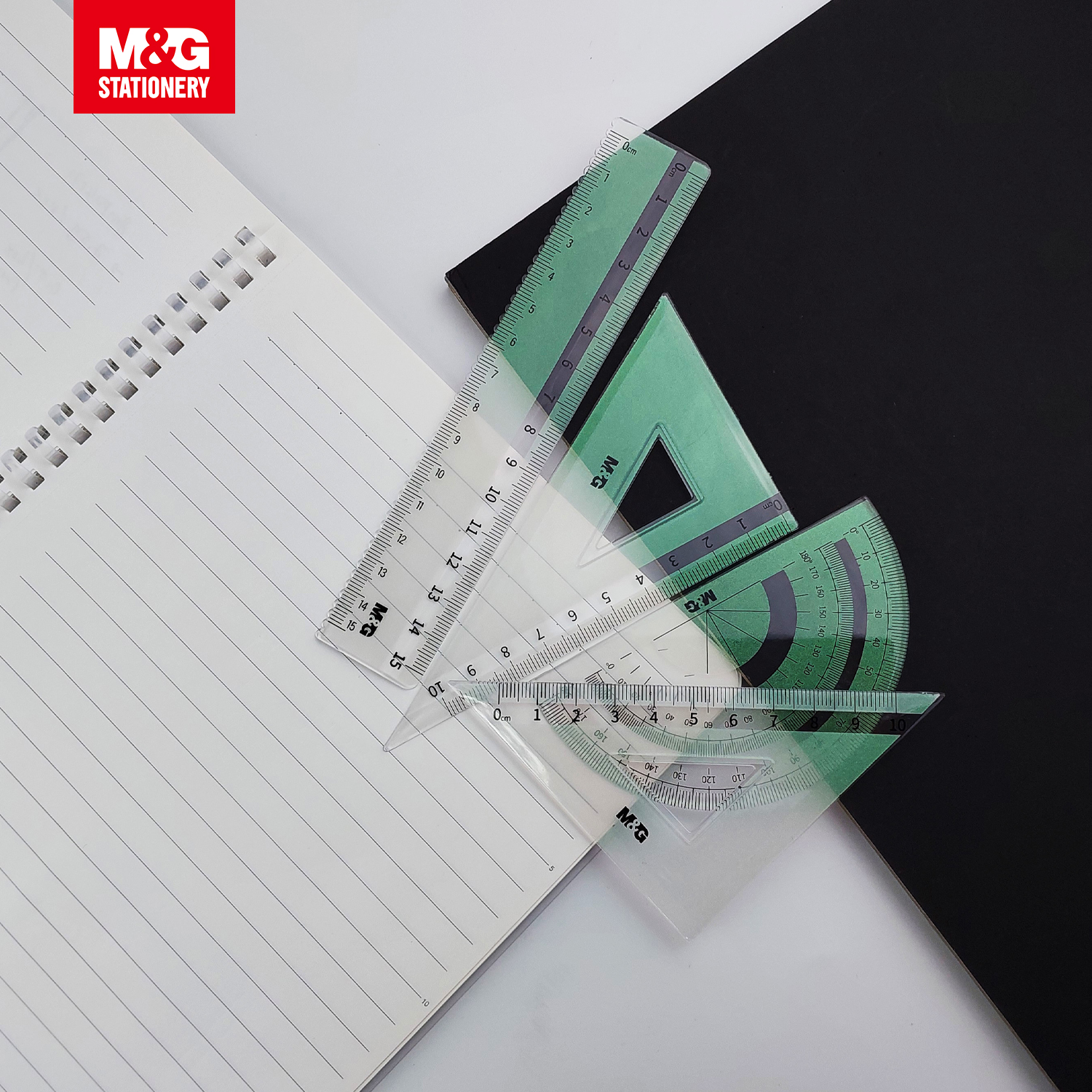 M&G Chameleon Ruler Set 15cm (ARL960BJ) | Shopee Philippines