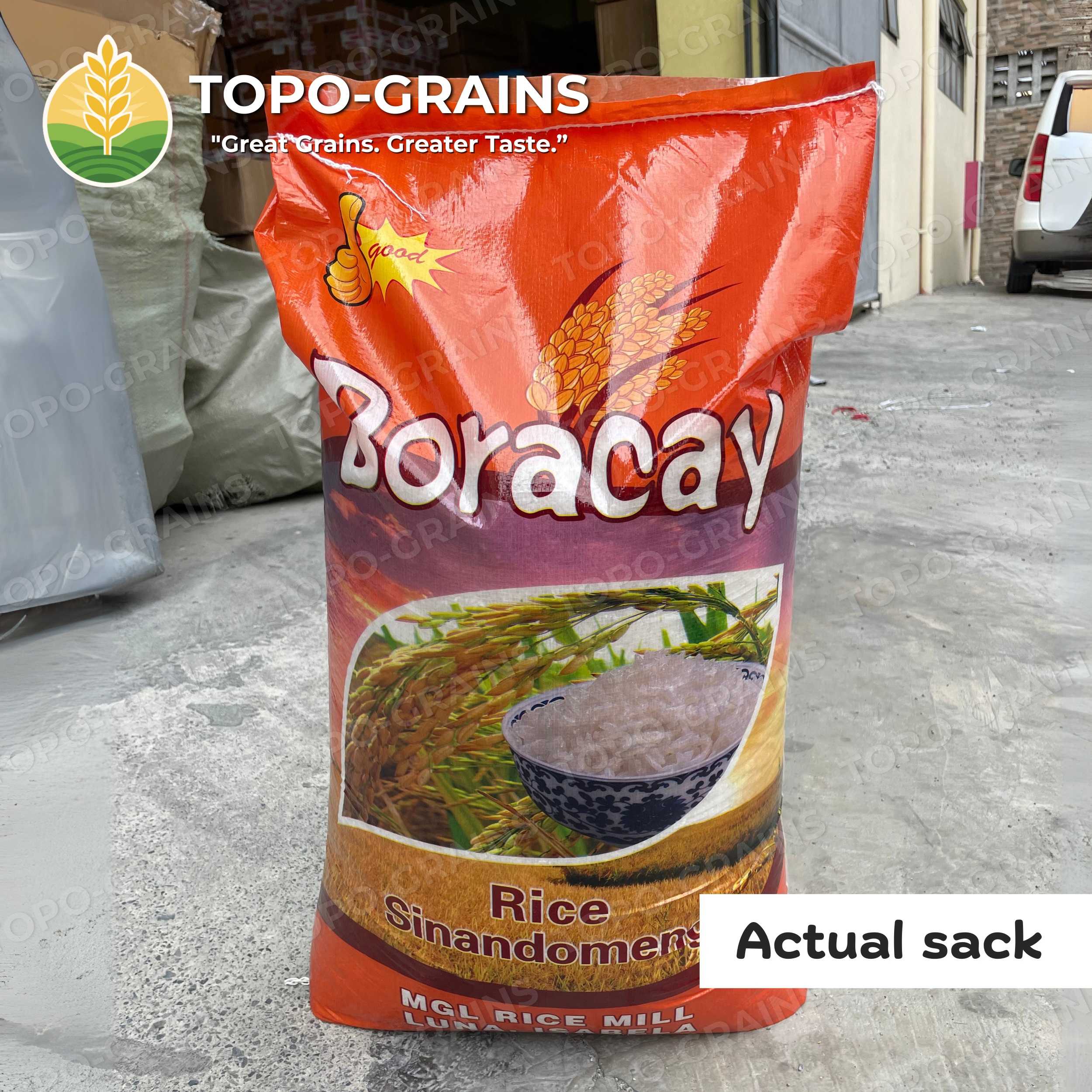 BORACAY Sinandomeng White Rice 25kg - Mabango , Malambot , Masarap na ...