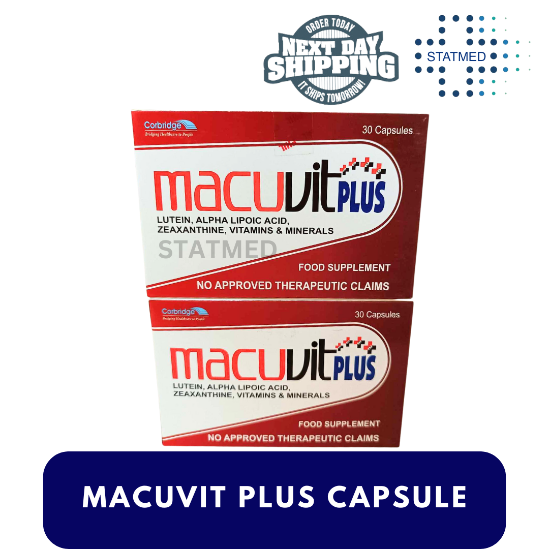 Macuvit Plus Capsule Food Supplement l 10 & 30 Caps | Shopee Philippines