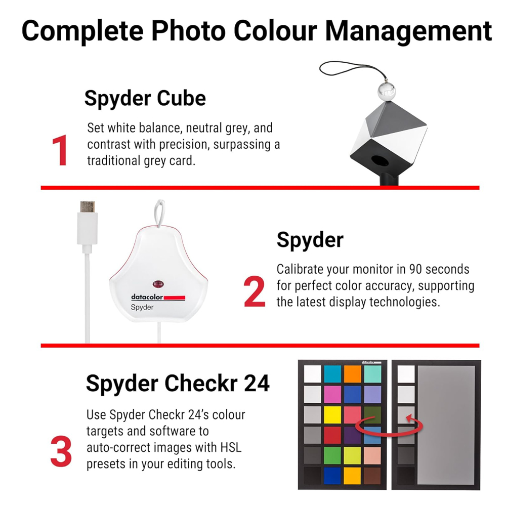 Datacolor SPYDER Color & Display Management System with Colorimeter ...