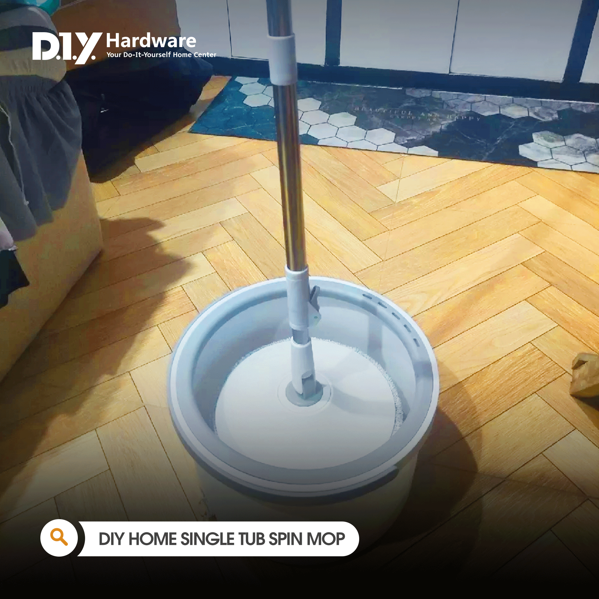 DIY HOME by DIY Hardware Single Tub Spin Mop | Shopee Philippines